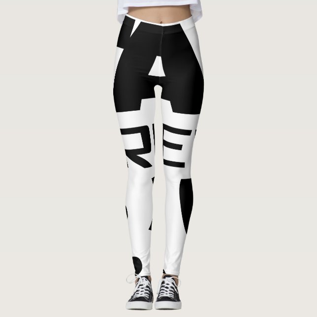 Custom Logo Leggings (Front)