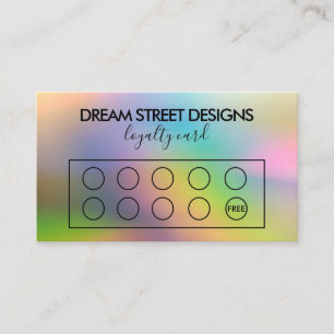 Custom Logo Loyalty Card