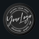 Custom Logo Magnet<br><div class="desc">Upload your own logo; use a transparent design to choose a background colour if desired.</div>