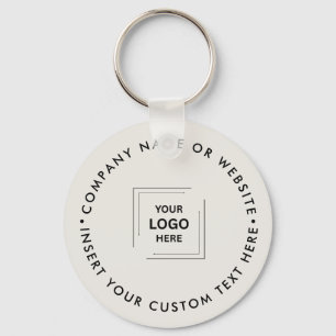 Custom Logo Marketing Promo Minimal Business Desig Key Ring