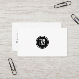 Custom Logo Minimal Business Card
