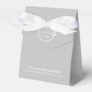 Custom Logo Modern Minimalist Thank You Gift Mini Favour Box