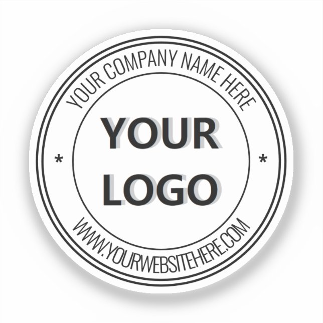 Custom Logo Name Promotional Personalised Modern (Front)