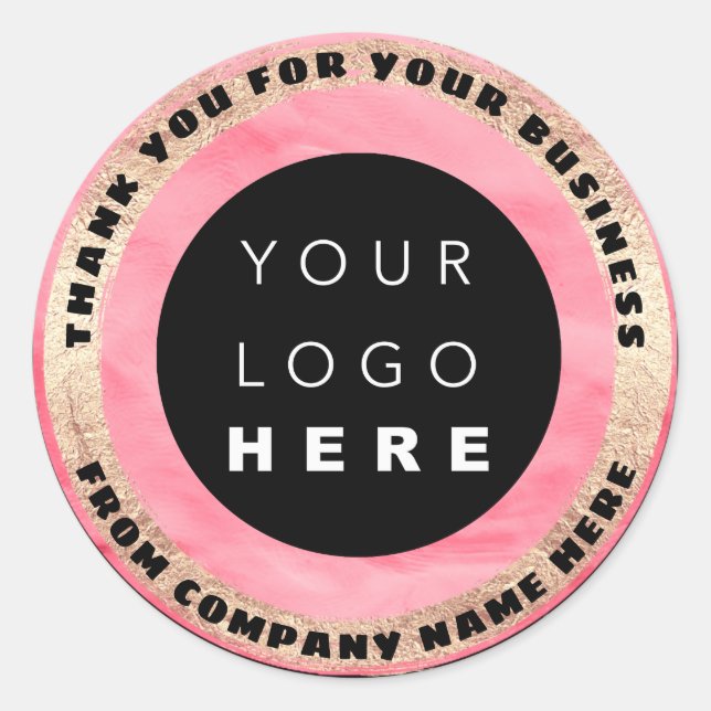  Custom Logo Name Seal Gold Candy Logo Cake Sweet (Front)