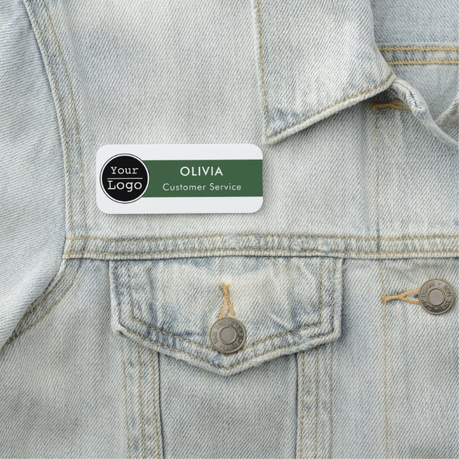 Custom Logo  Name Tag (In Situ)