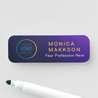 Custom  Logo Name Tag