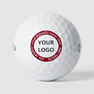 Custom Logo Name Text Colours Personalised Special Golf Balls