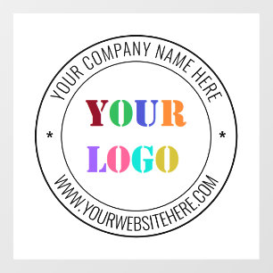 Custom Logo Name Website Business Window Cling