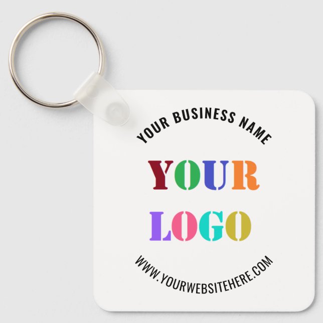 Custom Logo Name Website Keychain Promotional Gift (Front)