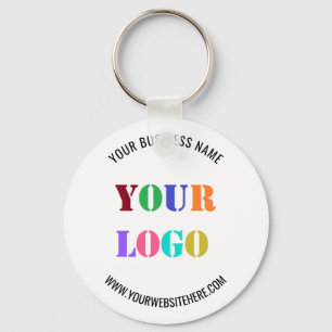 Custom Logo Name Website Promotional Keychain