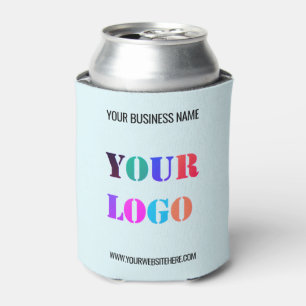 Custom Logo Name Website Promotional Personalised Can Cooler
