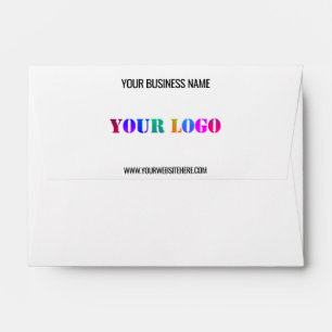 Custom Logo Name Website Promotional Personalised Envelope