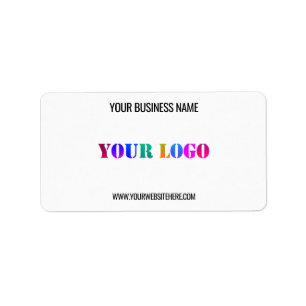 Custom Logo Name Website Promotional Personalised Label