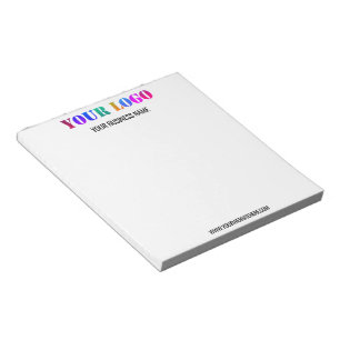 Custom Logo Name Website Promotional Personalized  Notepad