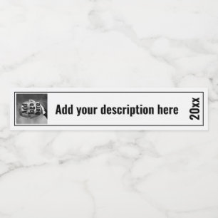Custom Logo Name Year RING BINDER SPINE LABELS