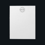 Custom Logo Notepad<br><div class="desc">Upload your own logo; tears on left side</div>