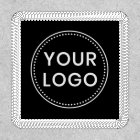 Custom logo or graphic round black