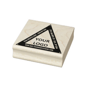 Custom Logo or Photo Address Colour Rubber Stamp
