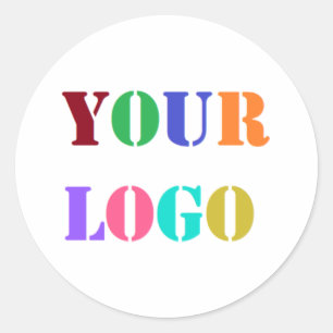 Custom Logo or Photo Promotional Business Sticker