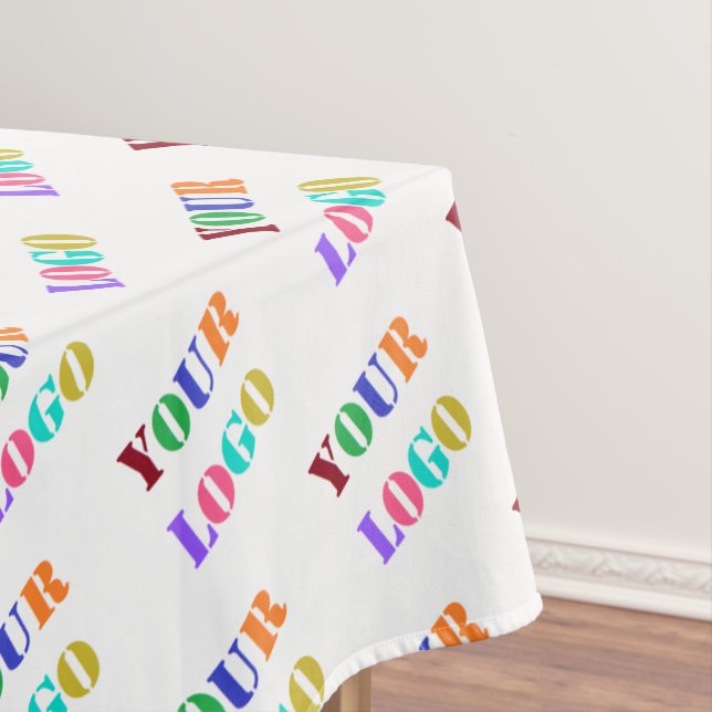 Custom Logo or Photo Tablecloth Promotional Gift (In Situ)