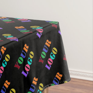 Custom Logo or Photo Tablecloth - Your Colors