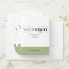 Custom Logo Own Brand Coloured Border and Text