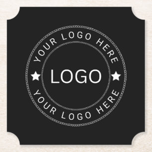 Custom Logo Paper Coaster