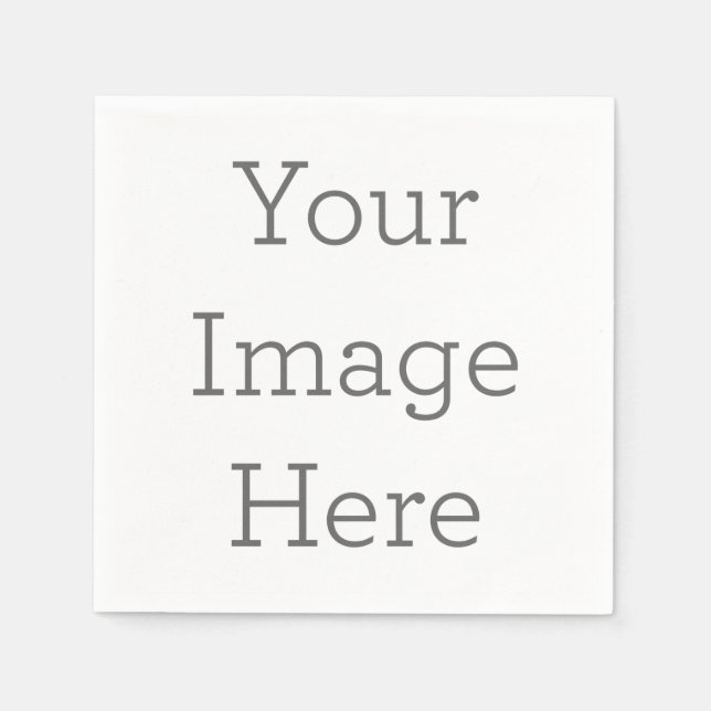 Paper Napkins, Standard Cocktail (Front)