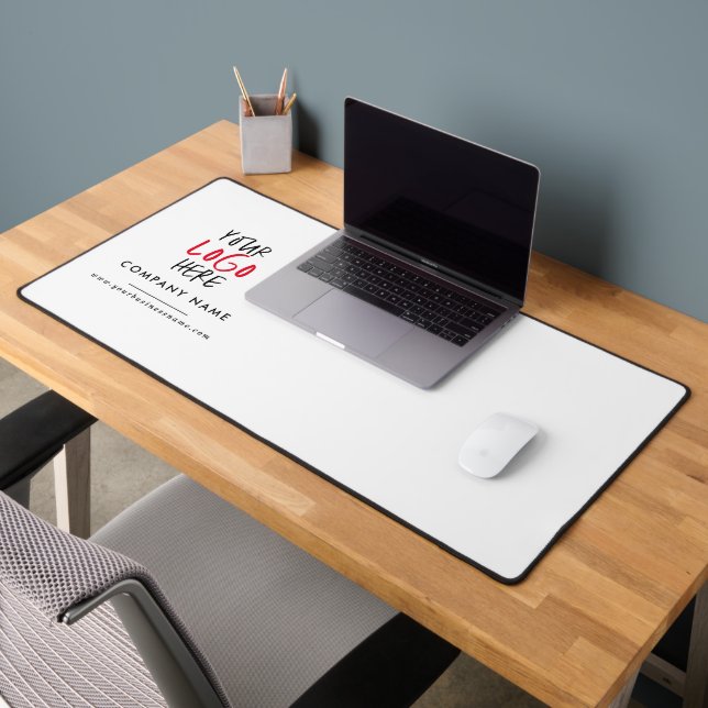 Custom Logo Personalised Business Branding Desk Mat (Office 2)