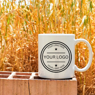 Custom Logo Personalised Pottery Company your gift Coffee Mug