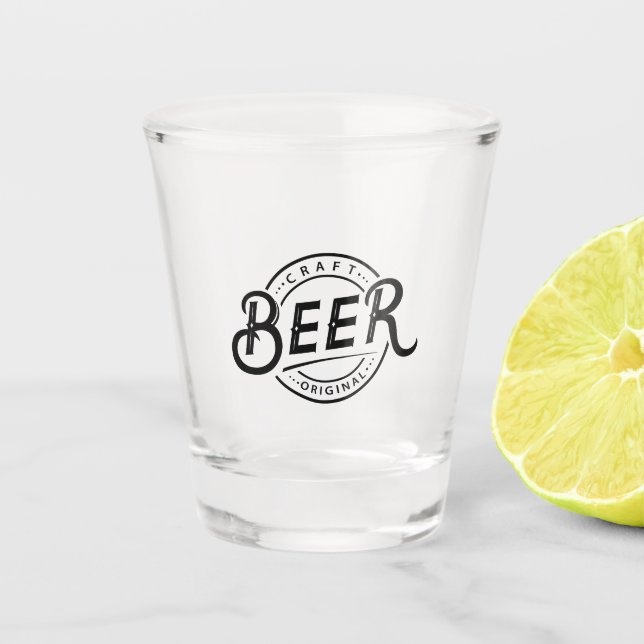 Custom Logo Personalised Shot Glass (Front)