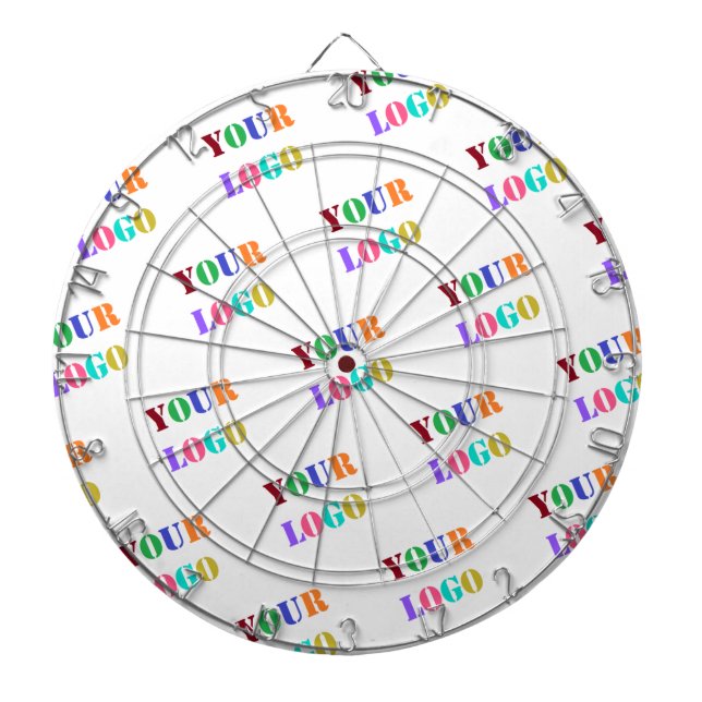 Custom Logo Personalized Dart Board Template (Front)