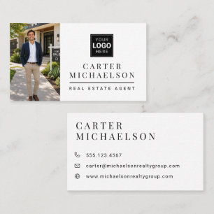 Custom Logo, Photo and Personal Branding Design Business Card