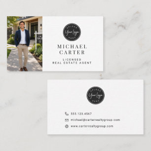 Custom Logo, Photo and Personal Branding Design Business Card