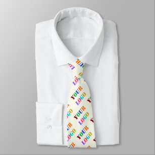 Custom Logo Photo Business Neck Tie - Promotional
