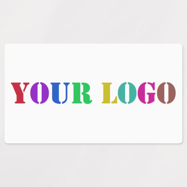 Custom Logo Photo Business Promotional Labels (Design 1)