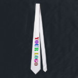 Custom Logo Photo Business Promotional Neck Tie<br><div class="desc">Custom Colours - Design Your own Tie with Your Company Logo Promotional Business Personalised Ties - Add Your Logo / Image / or Photo / QR Code / Text / more - Resize and move elements with Customisation tool. Choose / add your favourite background colour ! Please use your logo...</div>