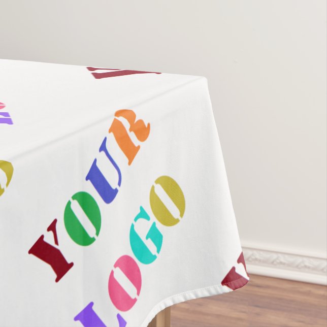 Custom Logo Photo Business Tablecloth Promotional (In Situ)