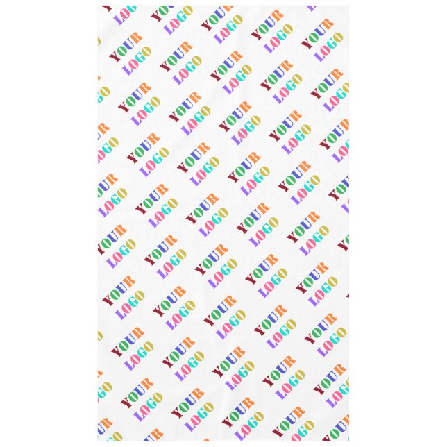 Custom Logo Photo Promotional Business Tablecloth (Front)