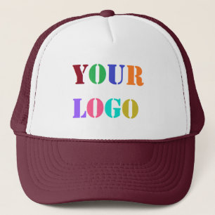 Custom Logo Photo Promotional Business Trucker Hat