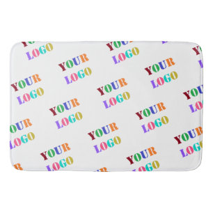 Custom Logo Photo Promotional Personalised Modern Bath Mat