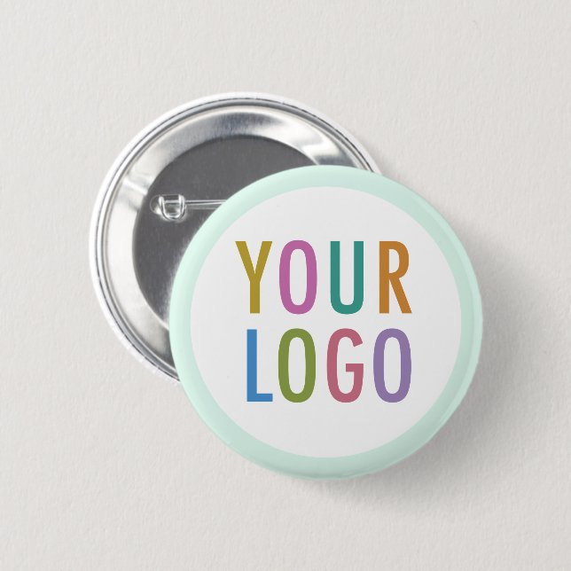 Custom Logo Pin Back Button Round Badge No Minimum (Front & Back)