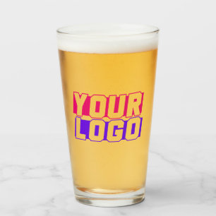 Custom Logo Pint Glass with Your Logo