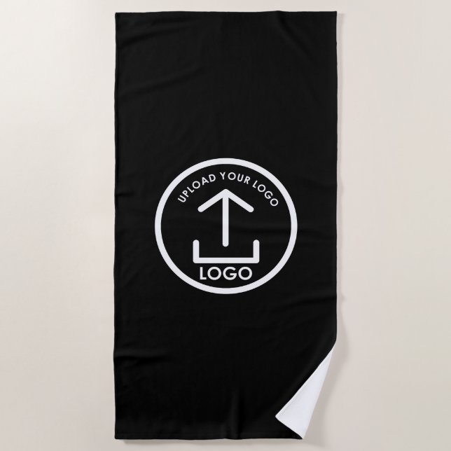 Custom Logo Pool Promotional Professional Swag  Beach Towel (Front)