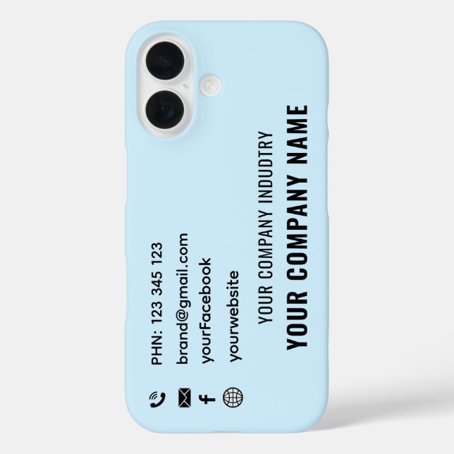 Custom Logo Pro Business MaxX phone case (Back)