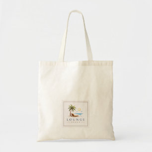 Custom Logo Professional Resort Hotel Lounge Beach Tote Bag