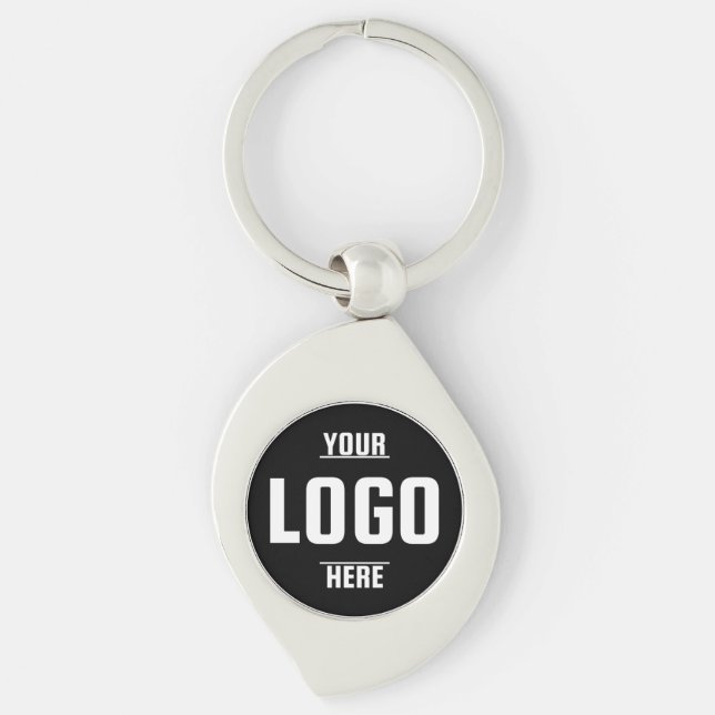 Custom Logo : Promote Your Brand in Style  Key Ring (Front)