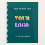 Custom Logo Promotion Business Office Personalised Planner<br><div class="desc">Custom Logo and Text Promotional Business Personalised - Add Your Logo / Image and Text / Information - Resize and move or remove and add elements / text with customisation tool. Choose / add your favourite background and text colours. You can also transfer this designs to more than 1000 Zazzle...</div>