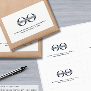 Custom Logo Promotional Business Labels