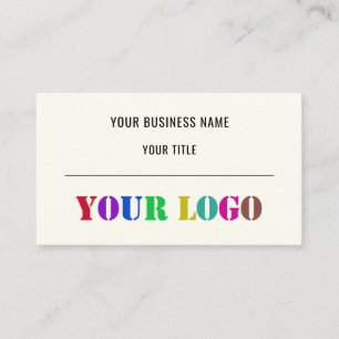 Custom Logo Promotional Business Personalised  Business Card